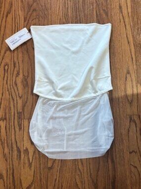 Marcella Whtie Strapless top